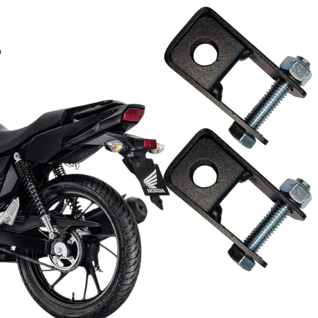 Alongador Amortecedor Traseiro Titan Fan 125 150 160 Todos os Anos Par