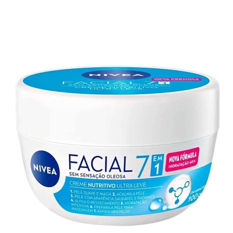 Nivea Creme Hidratante Facial Nutritivo 100g