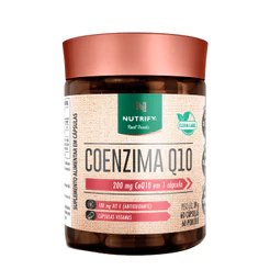 Coenzima Q10 200mg Com Vitamina E Nutrify 60 Cápsulas