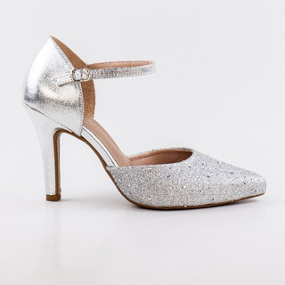 Scarpin Feminino - Salto 9cm- Brilho Festa
