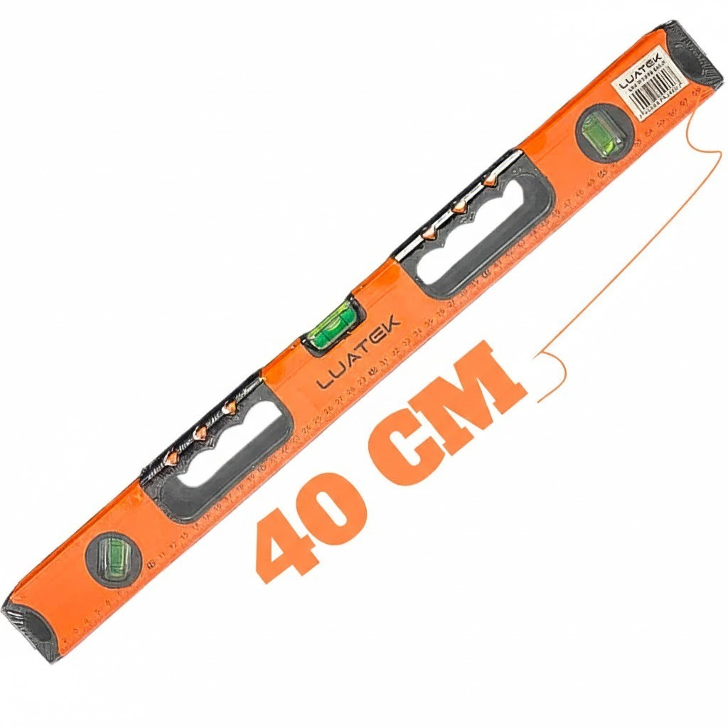 Nível Bolha Alumínio Prumo E Nível Com Imã 30cm/40cm60cm /80cm /100cm 3 Bolhas · foto 2
