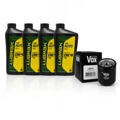 Kit Óleo Lubrax 15w40 Filtro Corsa Celta Prisma Onix Vectra Astra Linha Gm