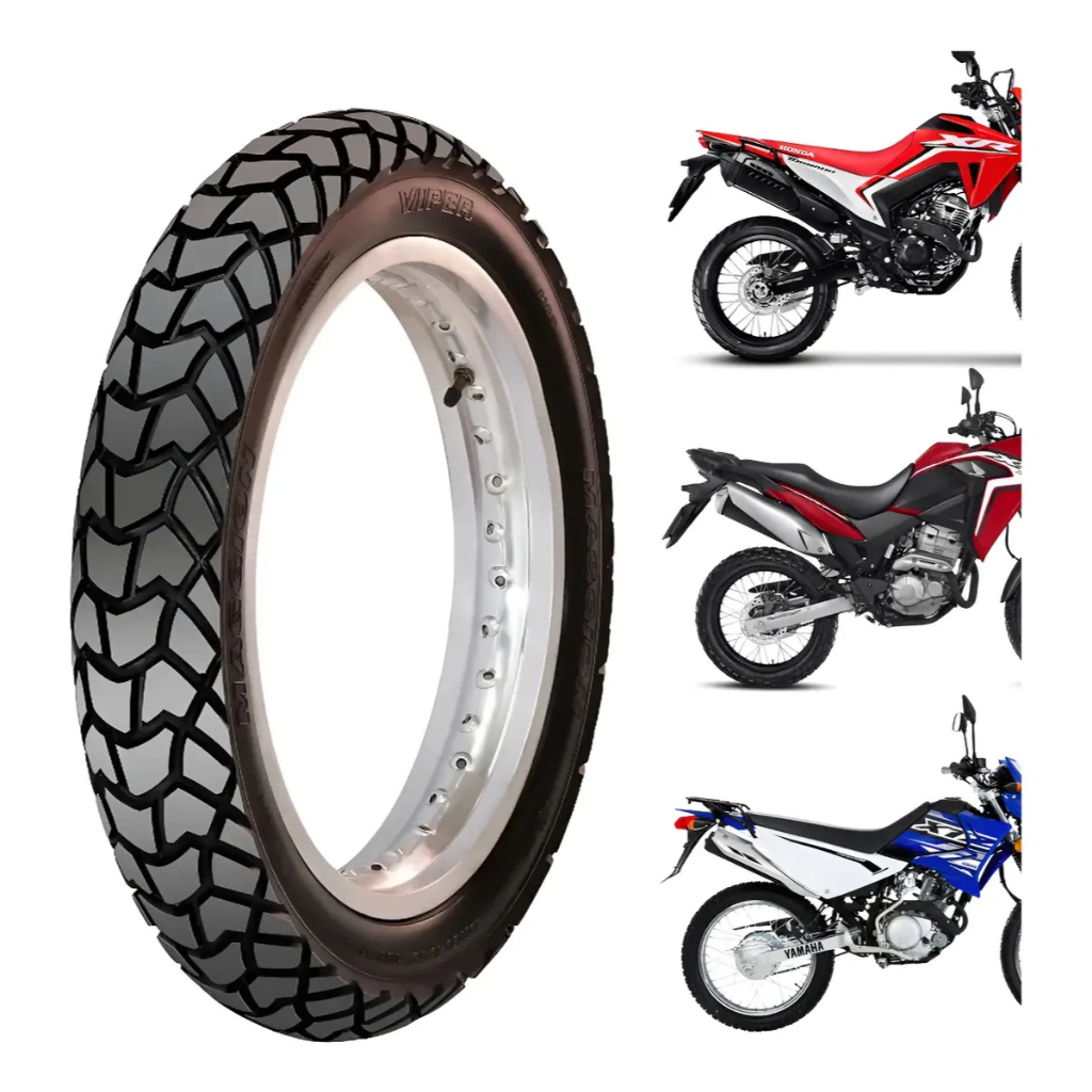 Pneu Traseiro Magion 120.80.18 Tornado Xtz Xre 300 Original