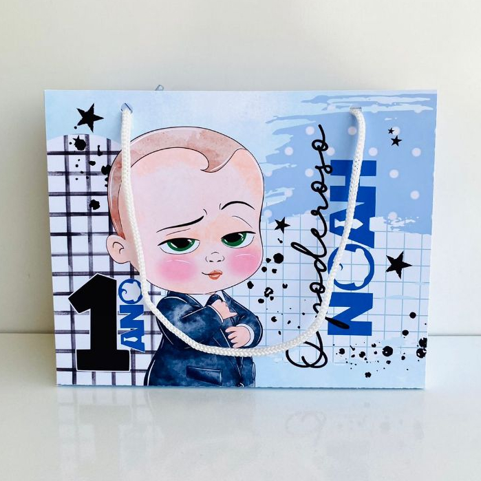 sacolinha poderoso chefinho sacolinha personalizada poderoso chifinho sacolinha festa ,aniversario,lembrancinha