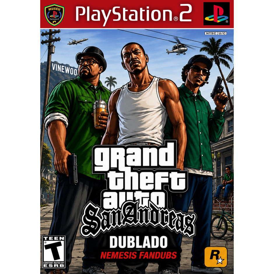 👊 GTA - San Andreas (Dublado em Português) versão 6.0 • Playstation 2
