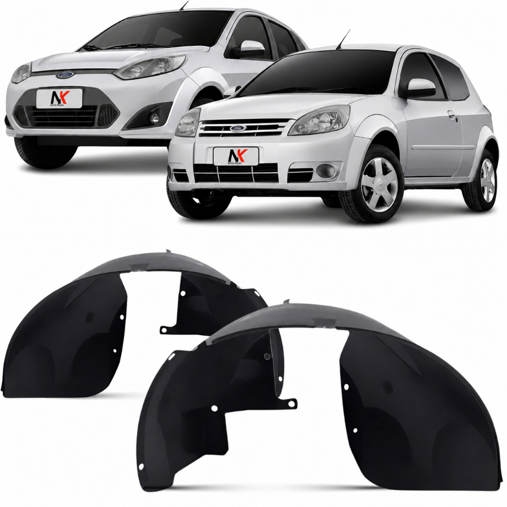 Par/Un Parabarro Dianteiro Ford Ka 2008 2009 2010 2011 2012 2013 1ª Linha Novo