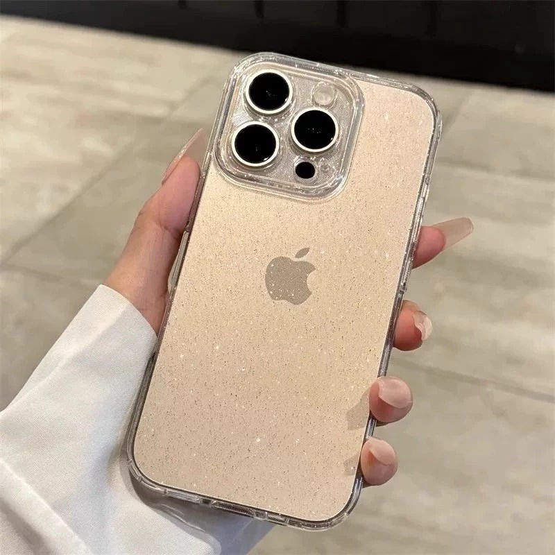 Capinha Capa case Transparente Com brilho A57 A37 A27 A17 A06-4G A16 A26 A36 A56 A55 A35 A25 A15 — imagem 2 de 2