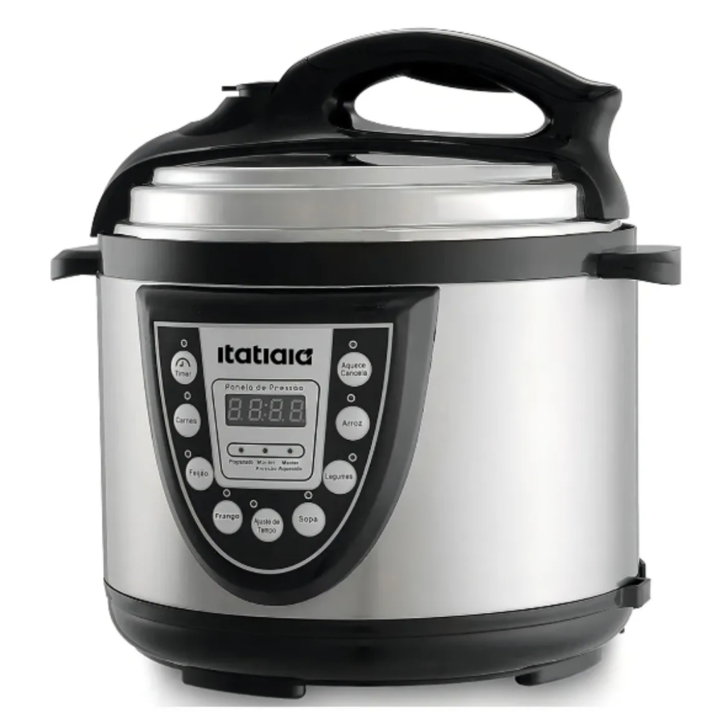 Panela de Pressão Elétrica Itatiaia Midi 5L | 127V; 220V | 6 Funções, Painel Digital e Timer