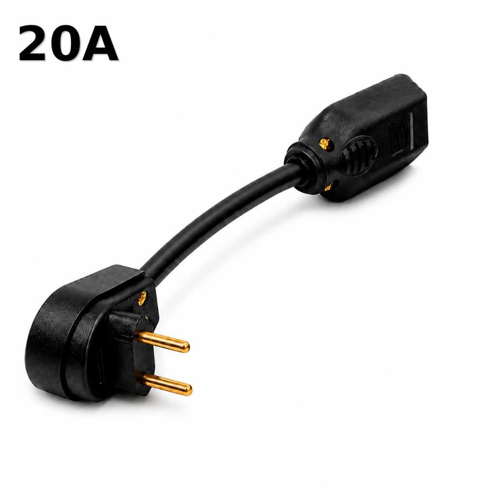 Adaptador 20a Reforçado Airfryer microondas panela elétrica 127/220v