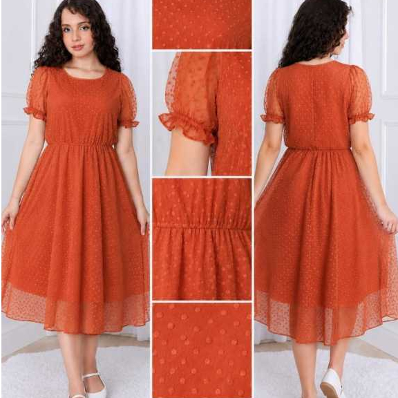 Vestido Infantil /Juvenil em tule bolinha poa  forrado por dentro e elástico na cintura manga princesa com elastex