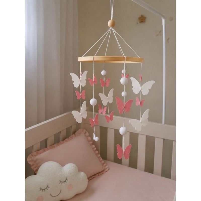 Móbile de Berço em Feltro para Bebê | Decoração Quarto Infantil|