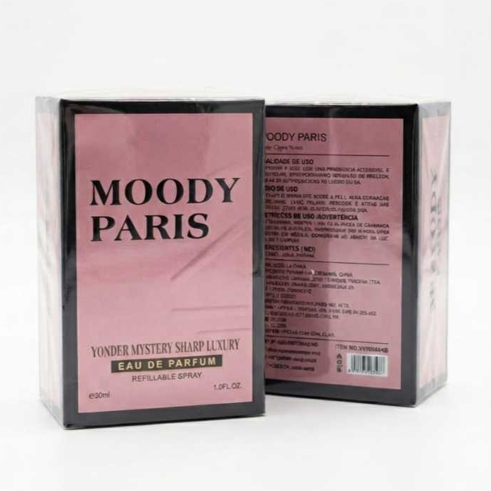 Moody Paris Yonder Mystery Sharp Luxury - Eau De Parfum Masculino 30ml.