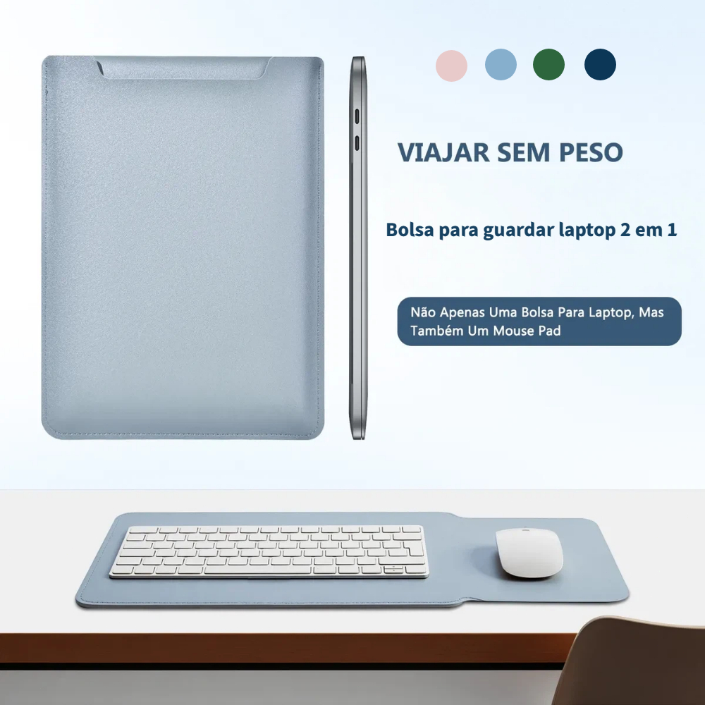 Capa Case Pasta Notebook Macbook Air Pro 11/13/14/16 Polegadas Impermeável