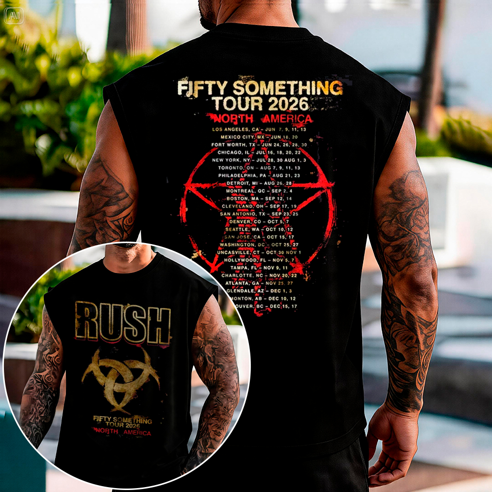 Camiseta Regata Rush Banda Rock Oversized ou Básica Algodão Unissex Streetwear Presente Fã Música Anos 80 Premium