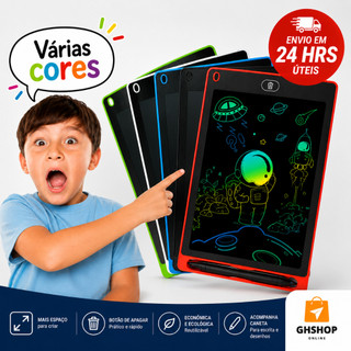 Lousa Magica Infantil Tablet Magico Grande Digital Lousa Para Desenho