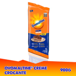 Creme de Avelã Ovomaltine Crocante 900g Bisnaga Confeitaria