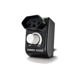 Dimmer 3500w Controlador Bivolt Universal Com Tomada Para Lixadeira Esmirilhadeira