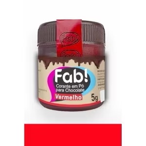 3un CORANTE EM PÓ PARA CHOCOLATE 5g CORES FAB - ESCOLHA SUAS CORES — imagem 2 de 2