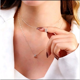 Colar inicial letra personalizada com zircônia prata 925 ou folheado ouro