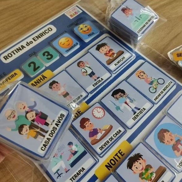 Rotina Diária Infantil - Educativo para crianças