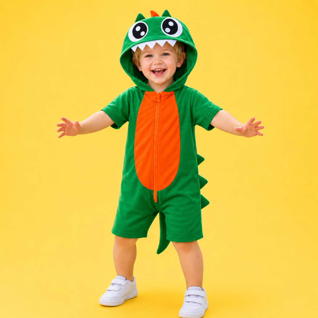 FANTASIA INFANTIL DE DINOSSAURO - BICHINHOS PARA FESTAS ANIVERSARIOS — imagem 1