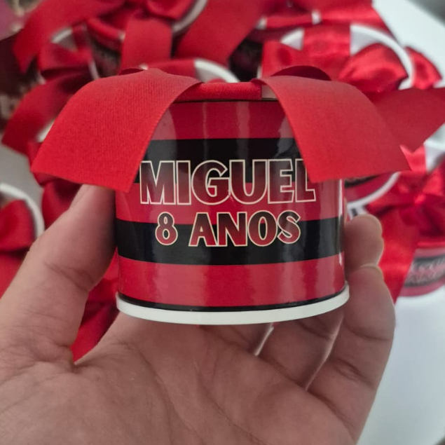 KIT TUBOLATAS PERSONALIZADAS 5X6 - FLAMENGO | LEMBRANCINHA ANIVERSÁRIO•FESTA INFANTIL