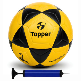 Bola de Futevôlei Topper Oficial R1 + Bomba de Ar