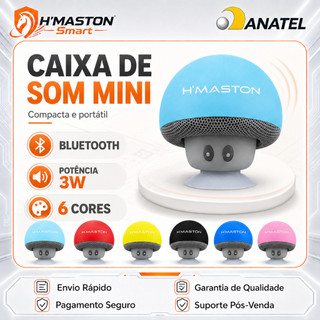 H'MASTON YX-01H Caixinha De Som Bluetooth Mini Caixa De Som Bluetooth Portátil Caixa Som Caixa De Som Pequena