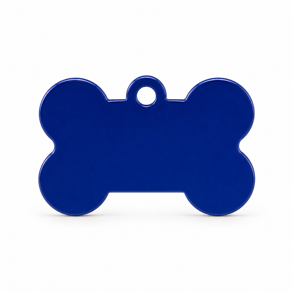 Tag De Identificação Para Pet Plaquinha Personalizada Gravação a Laser Para Coleira Cachorro e Gato