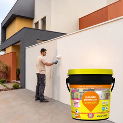 Quartzolit 18 Kg Parede Premium Impermeabilizante De Parede Branco