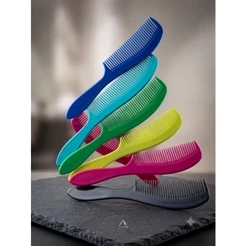 Kit 12 Pentes De Cabelo Cabo Grande 22cm Coloridos Qualidade Top