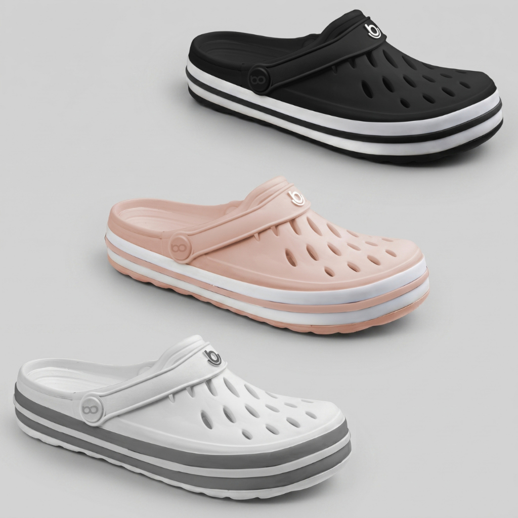Chinelo Babuche Feminino Star BoaOnda Amortecimento Ultraconforto Clog Crocs Tra