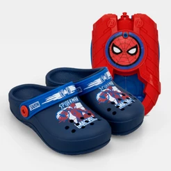 Babuche Marvel Aqua Force Homem Aranha Menino Grendene 23332