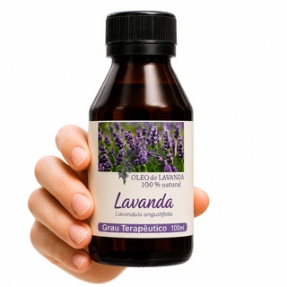 Óleo Essencial de Lavanda Francesa 100% Puro Grau Terapêutico Ajuda no Sono Relaxar e Aliviar Tensão