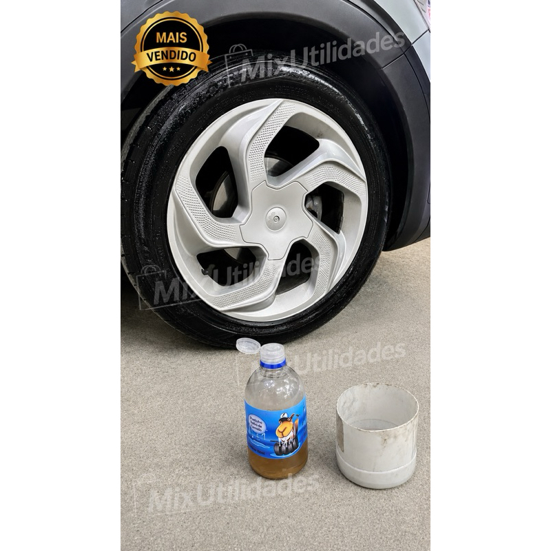 PRETINHO PARA PNEU BABA DE CAMELO. PRONTO PARA DILUIR. RENDE O DOBRO. ENVIO IMEDIATO.