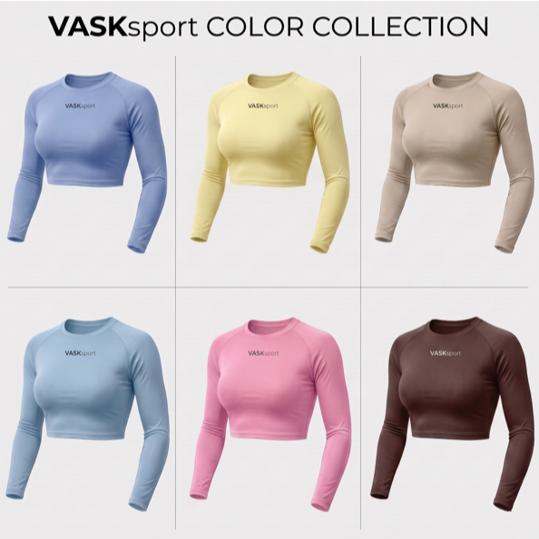 Croped Termico Elastano Proteção Uv50+ VaskSport