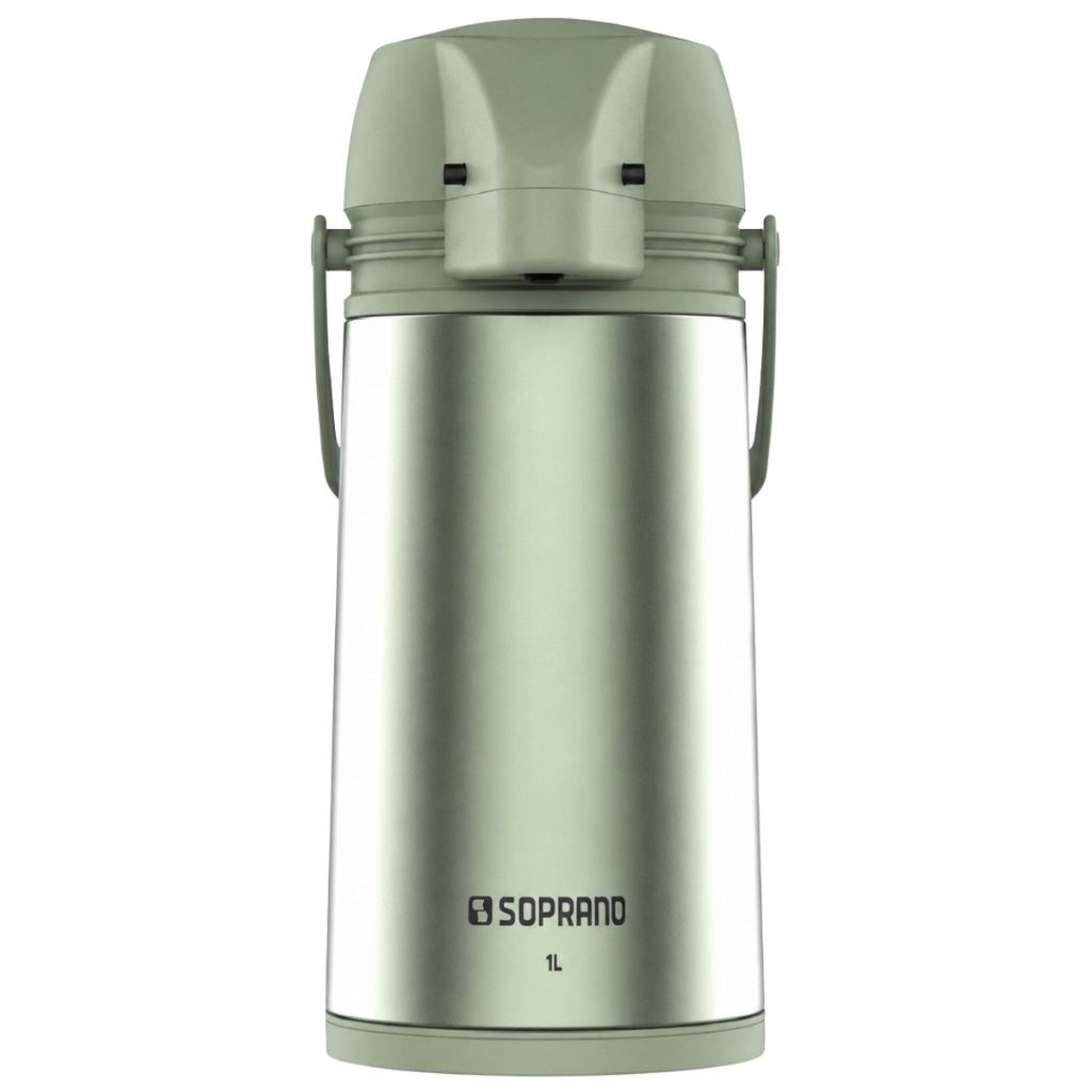 Garrafa Térmica 1 Litro Verde Figo Single Soprano