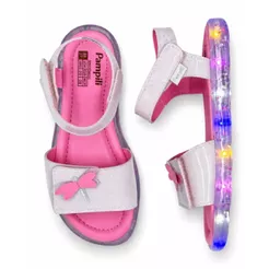 Sandália Infantil Pampili Libélula Com Led Brilhante 697056