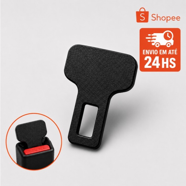 Trava Anti Bip Cinto de Segurança Universal Clipe Fivela Adaptador para Carro