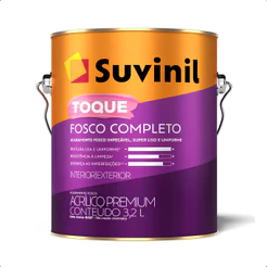 Tinta Acrílica Premium Toque Fosco Completo Suvinil 3,2l Cor Sofá Aveludado