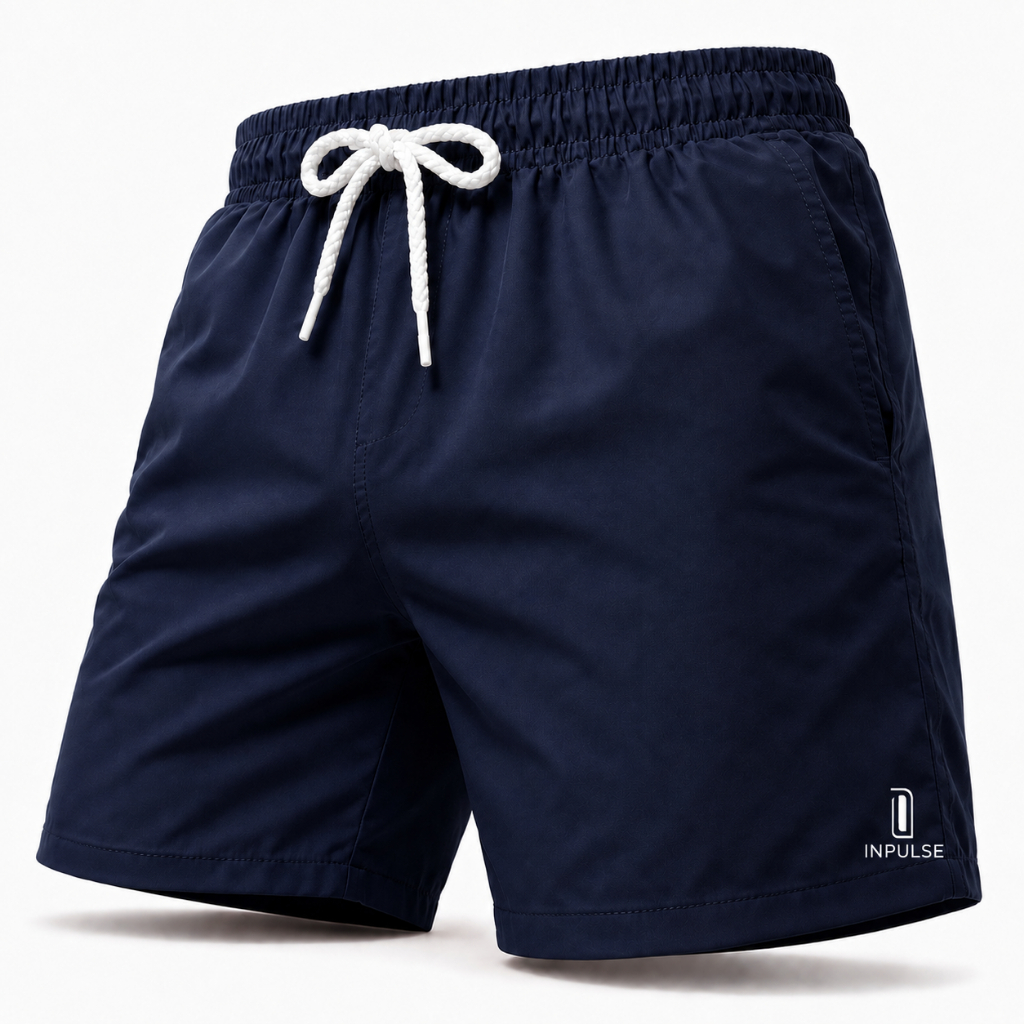 Short Bermuda Calção Tactel Elastano Praia Piscina Masculino Básico Liso Praia Treino
