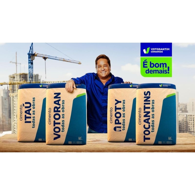 Cimento Votorantim - Saco 2kg a 5kg - Construção e Reforma