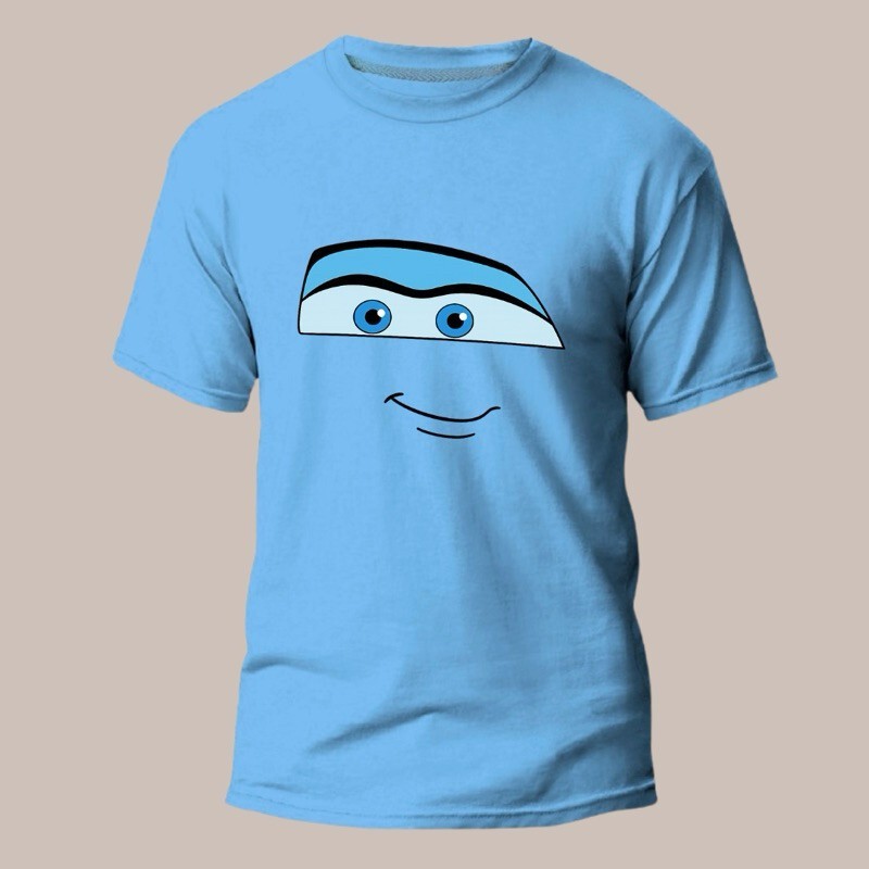 Camiseta infantil Macqueen Carros Fantasia Estampas Diversas 100% Algodão