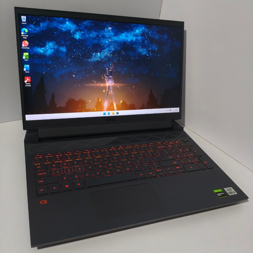 Notebook Gamer Dell G15, Core i5 10ª, GTX 1650, 16GB RAM, 512B SSD NVMe, 15.6P F