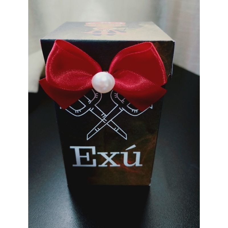 10 Caixinhas Retangular Personalizadas Exu/Lembrancinhas para Aniversário/Envio pré montada.