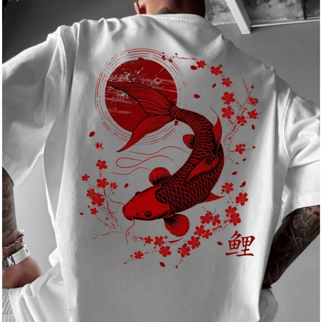 Camiseta Oversized Masculina 100% Estampada Pure Vintage, Fácil, Elegante, Confortável, Camiseta Casual - BT1196
