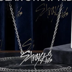 Colar Stray Kids Gifts Set aço inox hipoalergenico