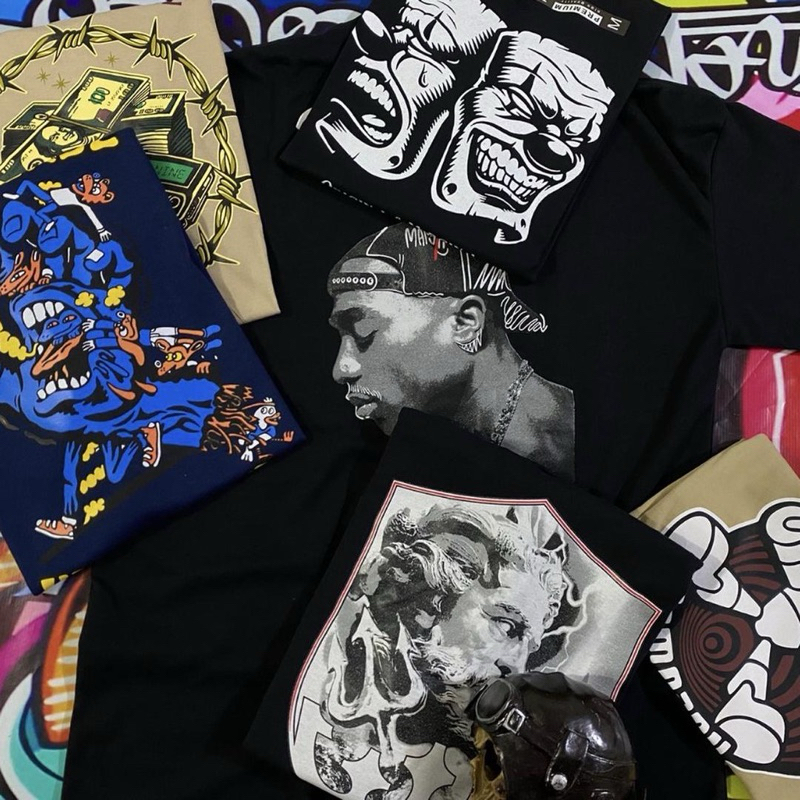 Camiseta Masculina - Diversas Estampas - 100% Algodão (Escolha a estampa no chat)