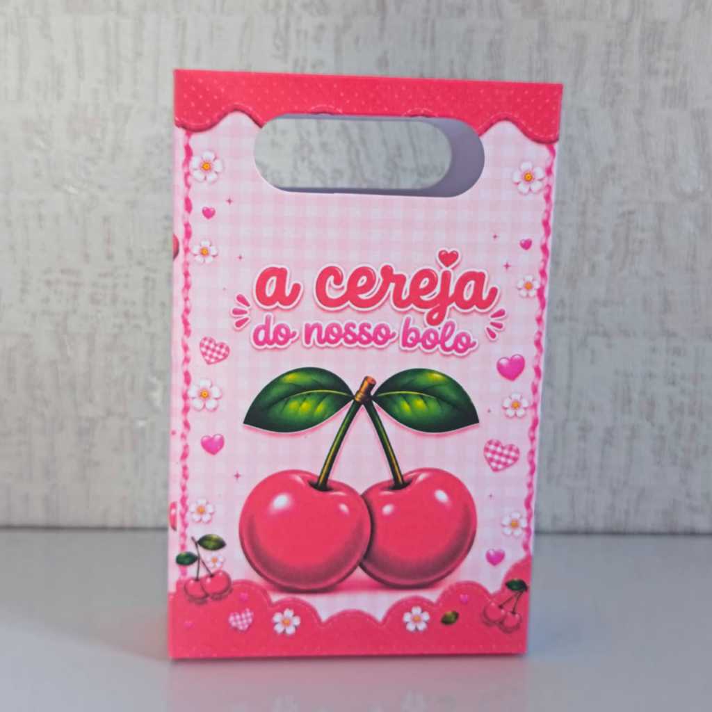 PEGUE E MONTE Sacolinhas Personalizadas Cerejinha ou (QUALQUER TEMA) Lembrancinhas Mimos para Festas