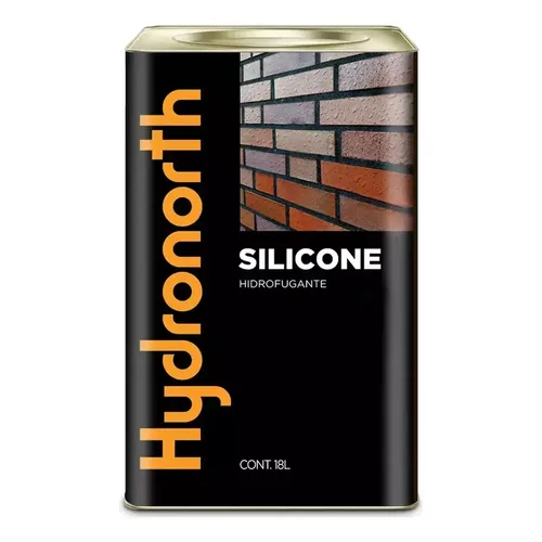 Silicone Hidrofugante Impermeabilizante Incolor 18L Hydronorth para Concreto Pedra Tijolo Telha
